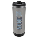 Custom Gray Light Blue Stainless Steel Water Cup