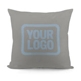 Custom Gray Light Blue Pillowcase