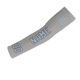 Custom Gray Light Blue Arm Sleeve
