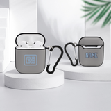Custom Gray Light Blue AirPods Case