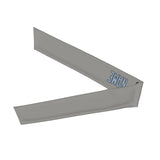 Custom Gray Light Blue Headband
