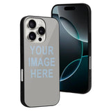 Custom Gray Light Blue Phone Case