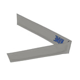 Custom Gray Sky Blue Headband