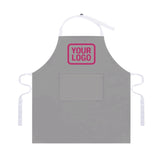 Custom Gray Pink Apron
