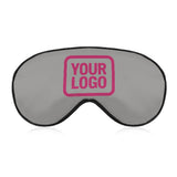 Custom Gray Pink Sleep Mask