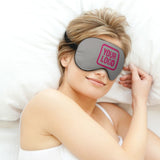 Custom Gray Pink Sleep Mask