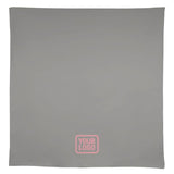 Custom Gray Pink Square Table Cloth