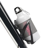 Custom Gray Light Pink Sports Bottle