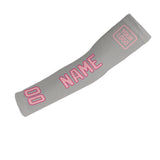 Custom Gray Light Pink Arm Sleeve
