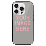 Custom Gray Light Pink Phone Case