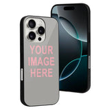Custom Gray Light Pink Phone Case