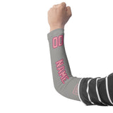 Custom Gray Light Pink Arm Sleeve