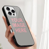Custom Gray Light Pink Phone Case