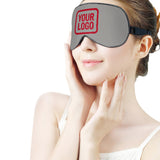 Custom Gray Red Sleep Mask