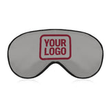 Custom Gray Crimson Red Sleep Mask