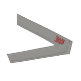 Custom Gray Copper Rose Headband