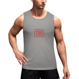 Custom Gray Copper Rose Men's Tank Top