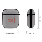 Custom Gray Copper Rose AirPods Case