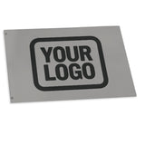 Custom Gray Black Flag