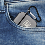 Custom Gray Cream AirPods Case