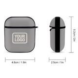 Custom Gray Cream AirPods Case