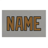 Custom Gray Khaki Beach Towel