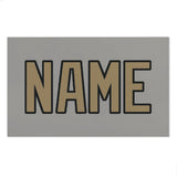 Custom Gray Light Khaki Beach Towel