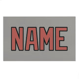 Custom Gray Copper Rose Beach Towel