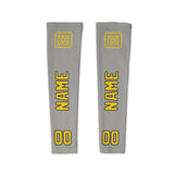 Custom Gray Gold Arm Sleeve