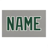 Custom Gray Green Beach Towel