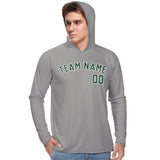 Custom Gray Green UV-Hoodie