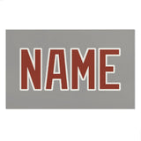 Custom Gray Coral Red Beach Towel