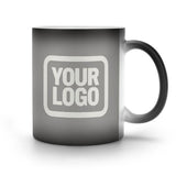 Custom Gray White Magic Mug