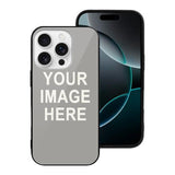Custom Gray White Phone Case
