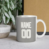 Custom Gray White Mug