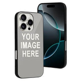 Custom Gray White Phone Case
