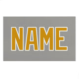 Custom Gray Yellow Beach Towel