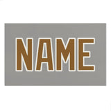 Custom Gray Khaki Beach Towel