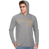 Custom Gray Khaki UV-Hoodie