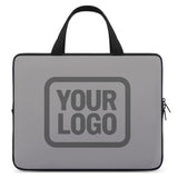 Custom Gray Dark Grey Laptop Bag