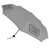 Custom Gray Dark Grey Automatic Umbrella