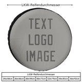 Custom Gray Dark Grey Truck Tires