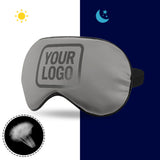 Custom Gray Dark Grey Sleep Mask