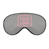Custom Gray Light Pink Sleep Mask