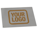 Custom Gray Khaki Flag
