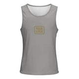 Custom Gray Light Khaki Men's Tank Top