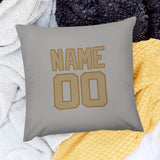 Custom Gray Light Khaki Pillowcase