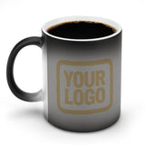 Custom Gray Light Khaki Magic Mug