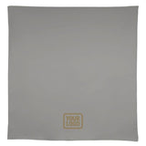 Custom Gray Khaki Square Table Cloth