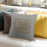 Custom Gray Light Khaki Pillowcase